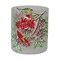 Northlight 2.75-Inch Cardinal and Pine Hand Painted Flameless Christmas Candle Holder